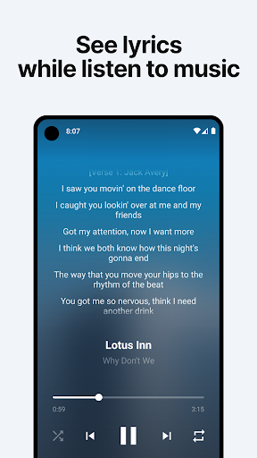 Offline Music Player - عکس برنامه موبایلی اندروید