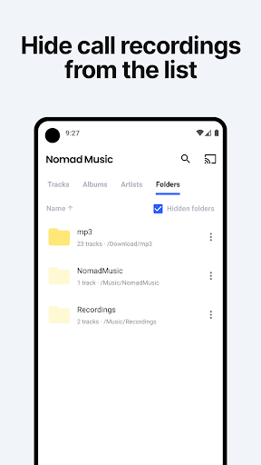 Offline Music Player - عکس برنامه موبایلی اندروید
