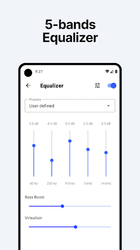 Offline Music Player - عکس برنامه موبایلی اندروید
