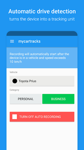 Mileage Tracker by MyCarTracks - عکس برنامه موبایلی اندروید