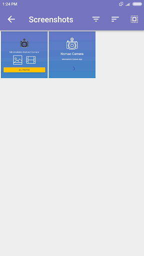 Nomao Minimalistic Camera - عکس برنامه موبایلی اندروید
