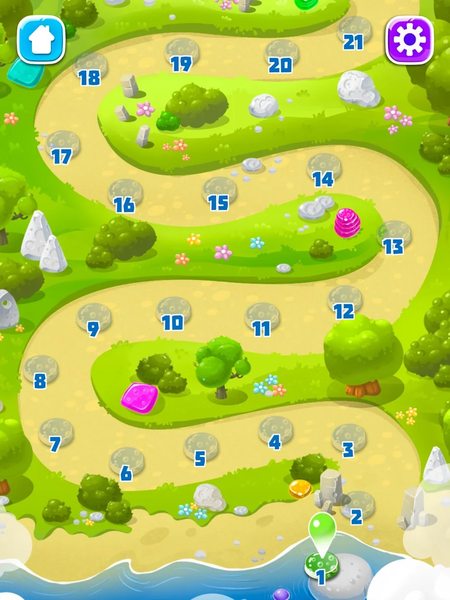 Puzzle game: Stone Crusher - عکس بازی موبایلی اندروید