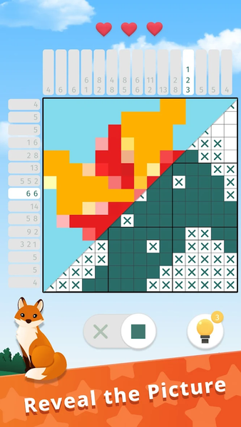 Nonogram - Picture cross sudok - Gameplay image of android game