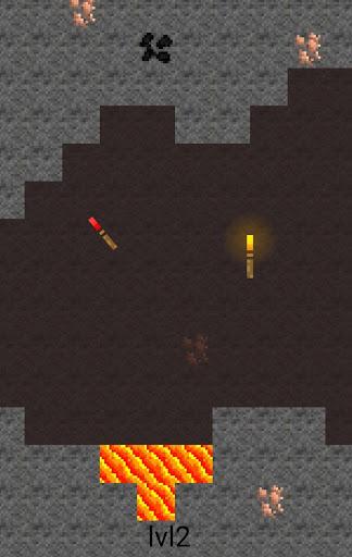 Noob Torch Flip 2D - Gameplay image of android game
