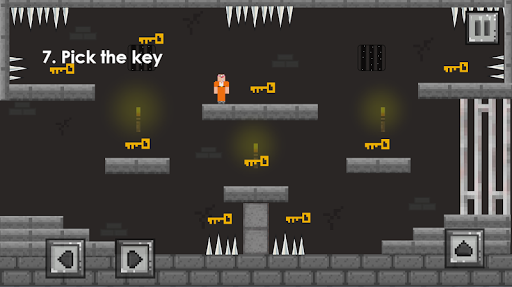 Noob Escape: one level again - Gameplay image of android game