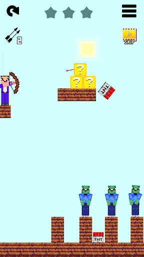 Noob vs 1000 zombies - Gameplay image of android game