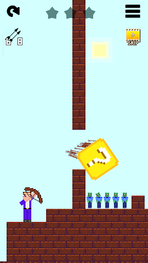 Noob vs 1000 zombies - Gameplay image of android game