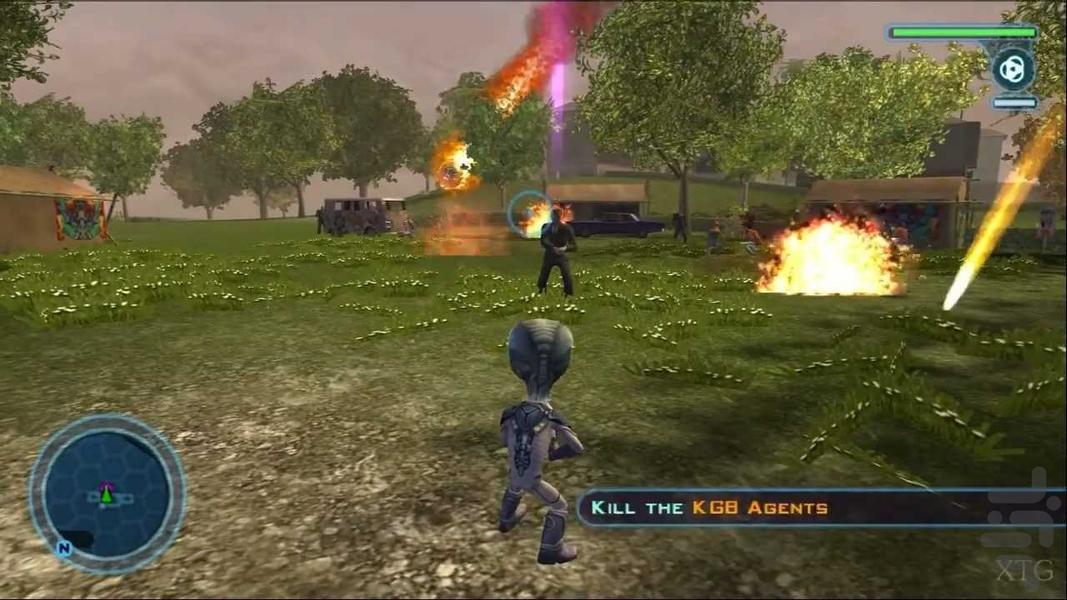 Destroy All Humans ۲ ویژه PS۲ - عکس بازی موبایلی اندروید
