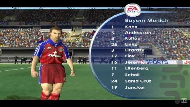 FIFA ۲۰۰۱ ویژه PS۲ - عکس بازی موبایلی اندروید