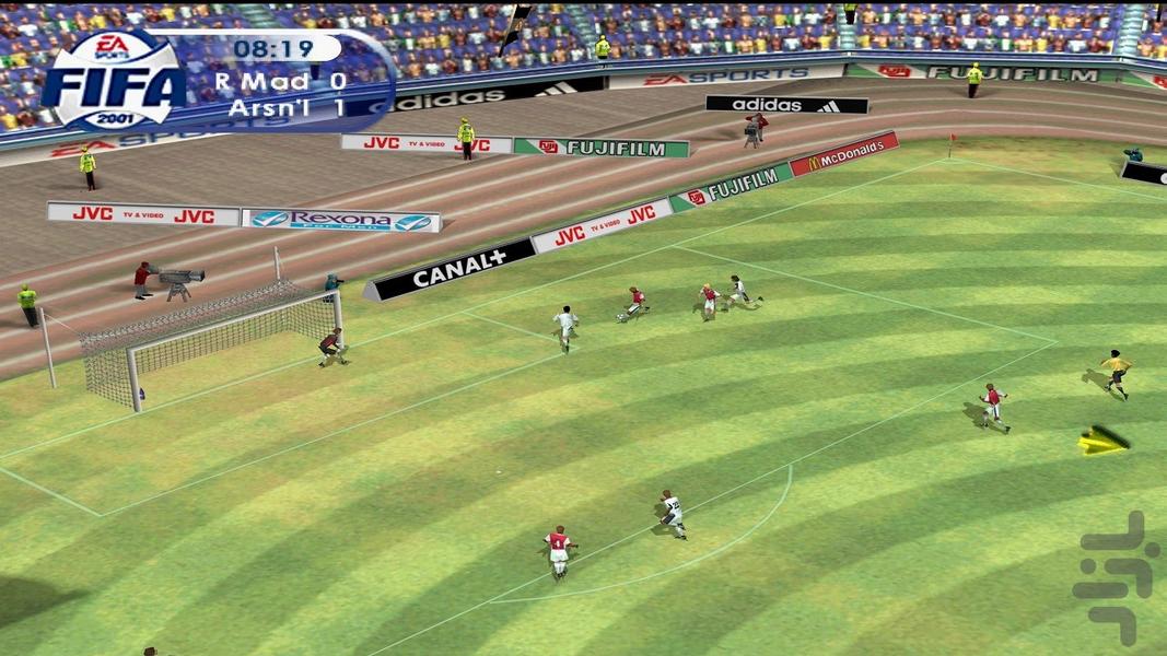 FIFA ۲۰۰۱ ویژه PS۲ - عکس بازی موبایلی اندروید