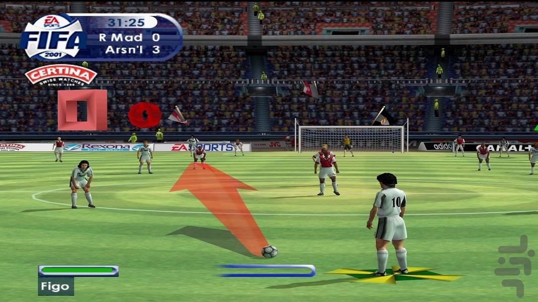 FIFA ۲۰۰۱ ویژه PS۲ - عکس بازی موبایلی اندروید