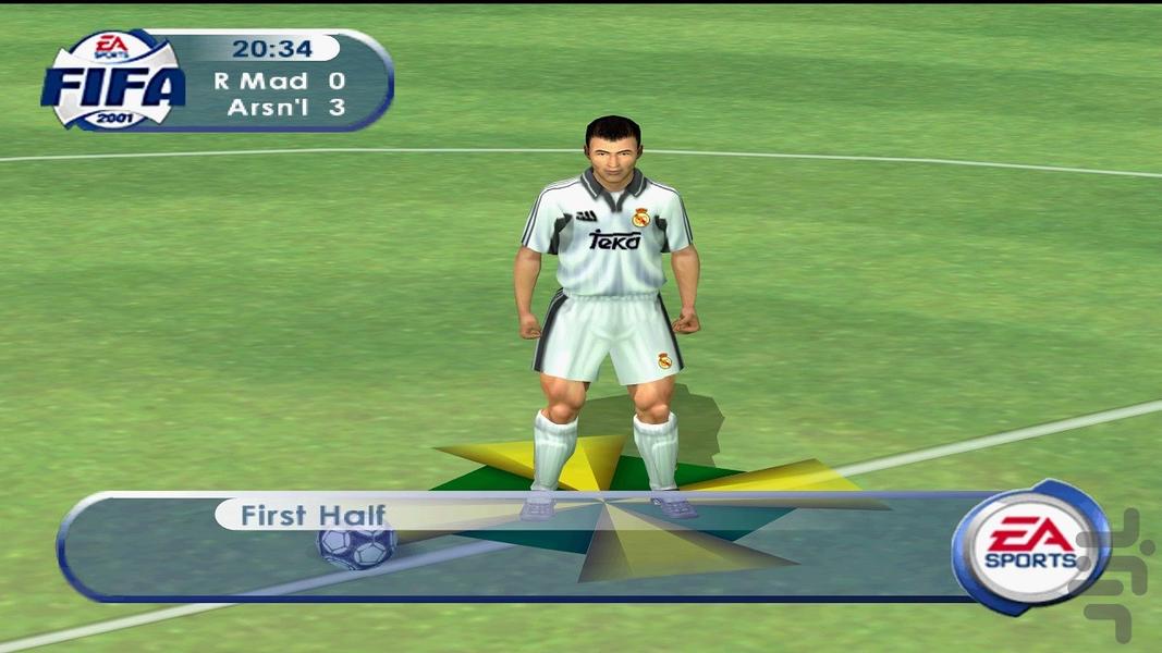 FIFA ۲۰۰۱ ویژه PS۲ - عکس بازی موبایلی اندروید
