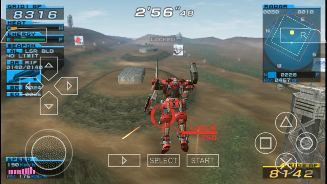 Armored Core - عکس بازی موبایلی اندروید