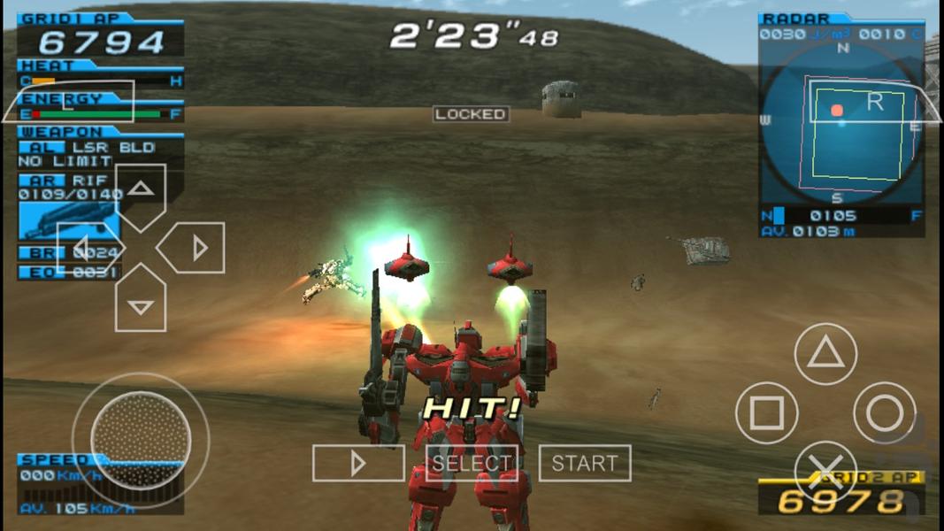 Armored Core - عکس بازی موبایلی اندروید