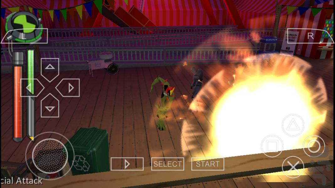 Ben 10 Alien Force - Gameplay image of android game