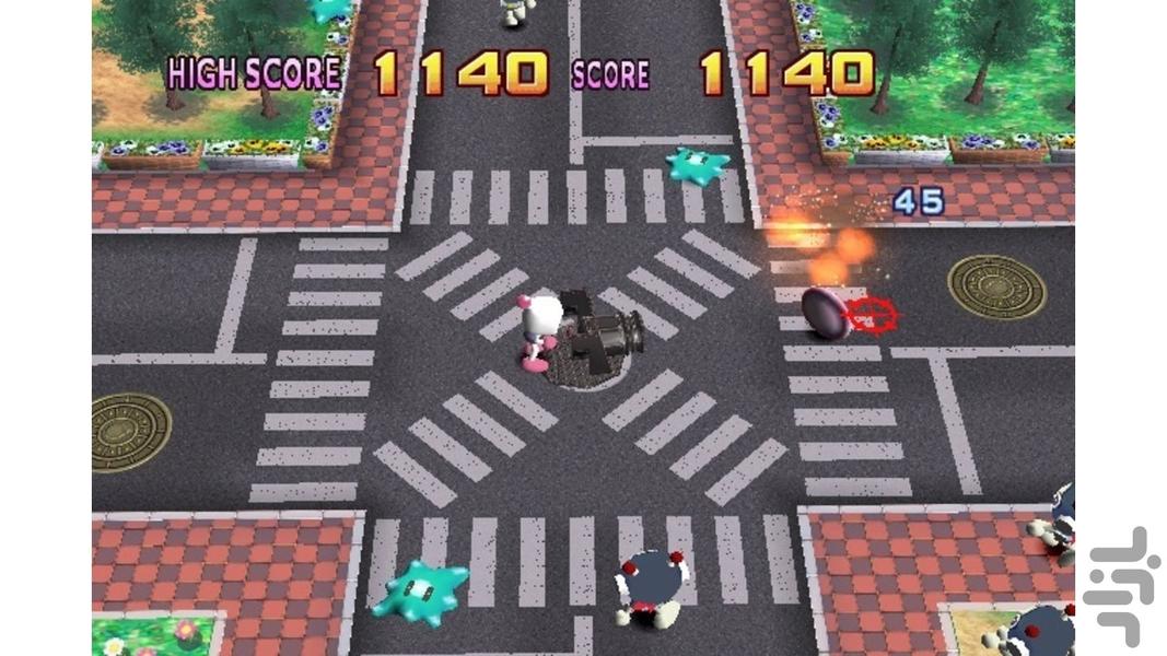 Bomberman Land - Gameplay image of android game