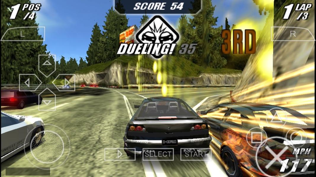 Burnout Legends - Gameplay image of android game
