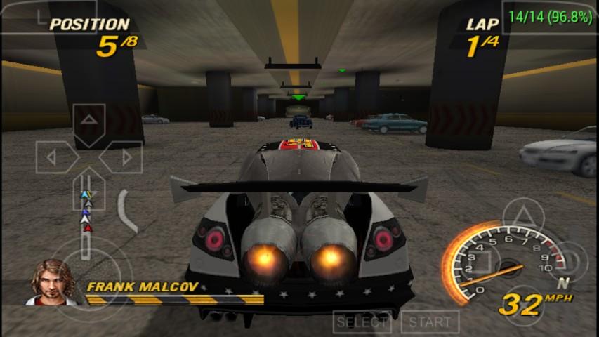 FlatOut Head On - Gameplay image of android game