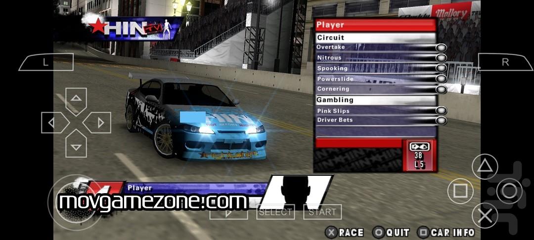 Juiced 2 - Hot Import Nights - Gameplay image of android game