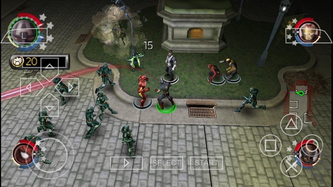 Marvel - Ultimate Alliance 2 - Gameplay image of android game