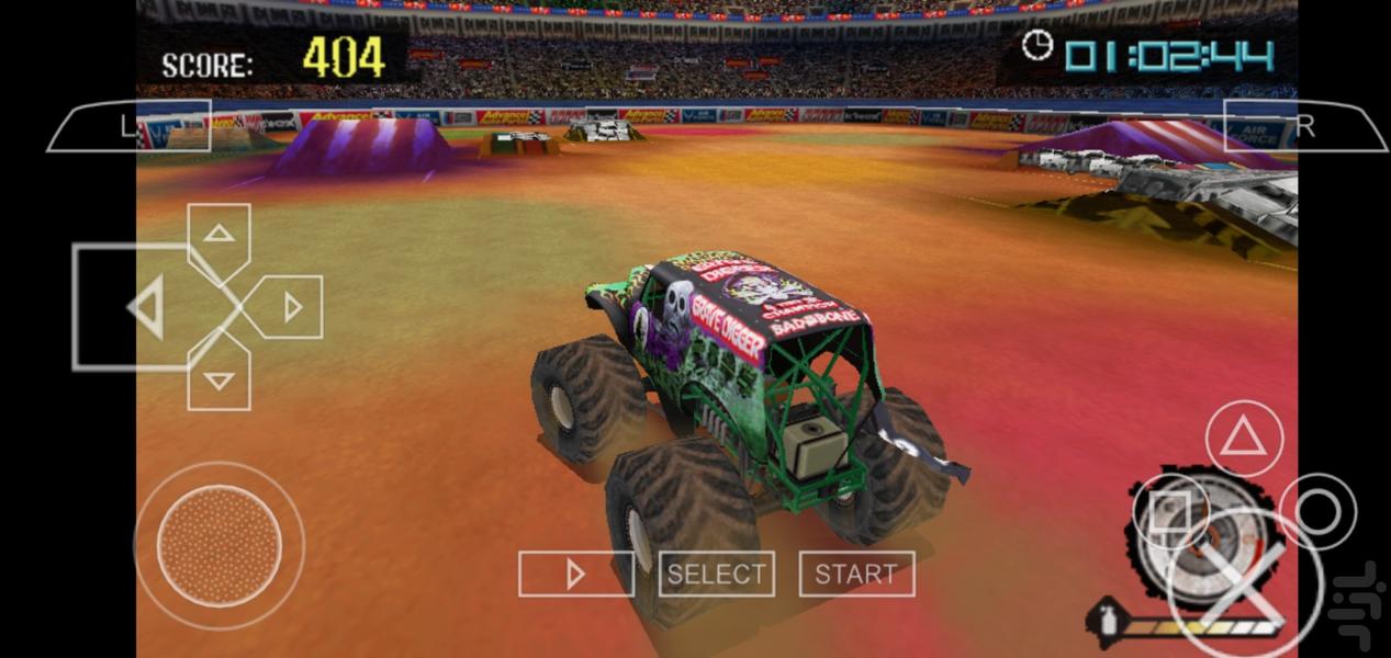 Monster Jam - Path of Destruction - Gameplay image of android game