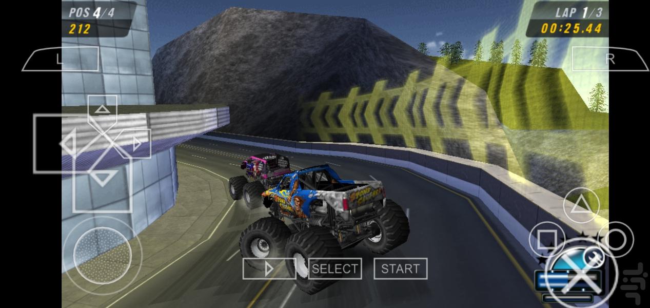 Monster Jam - Urban Assault - Gameplay image of android game