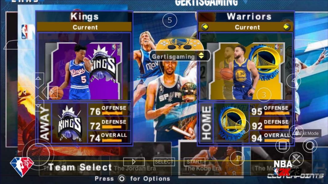 NBA 2k23 - عکس بازی موبایلی اندروید