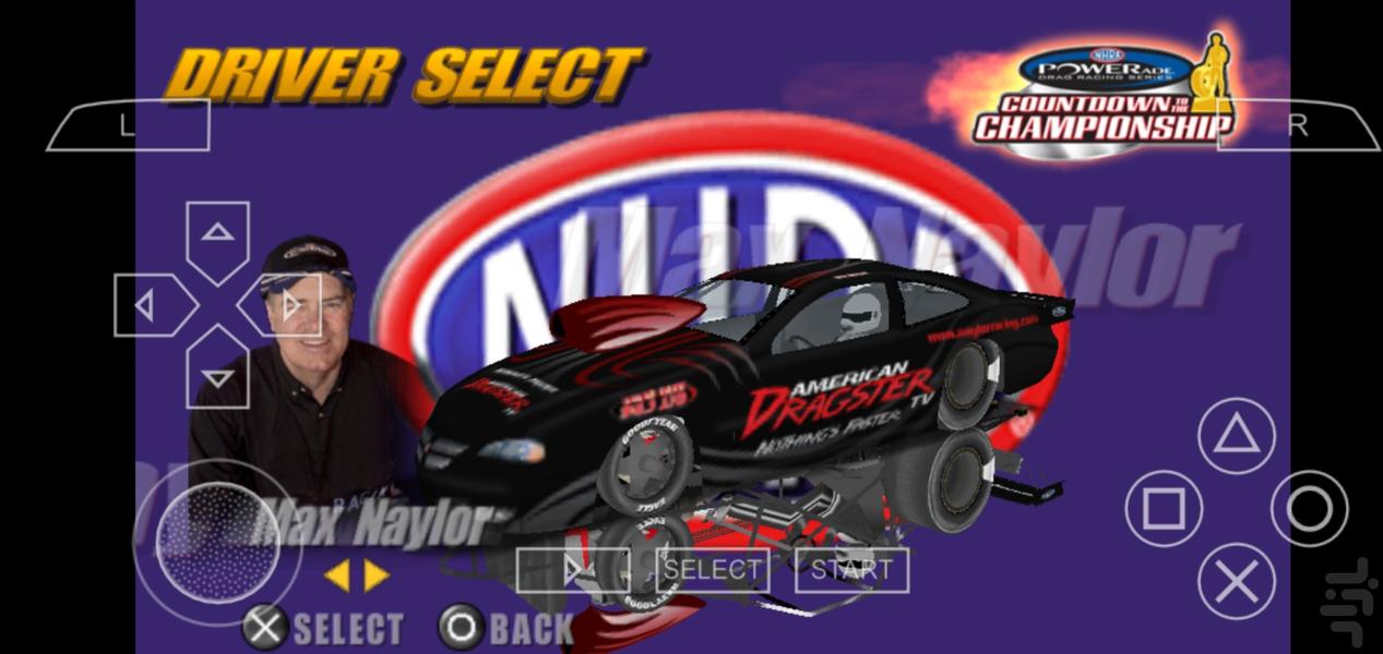NHRA Drag Racing - Gameplay image of android game
