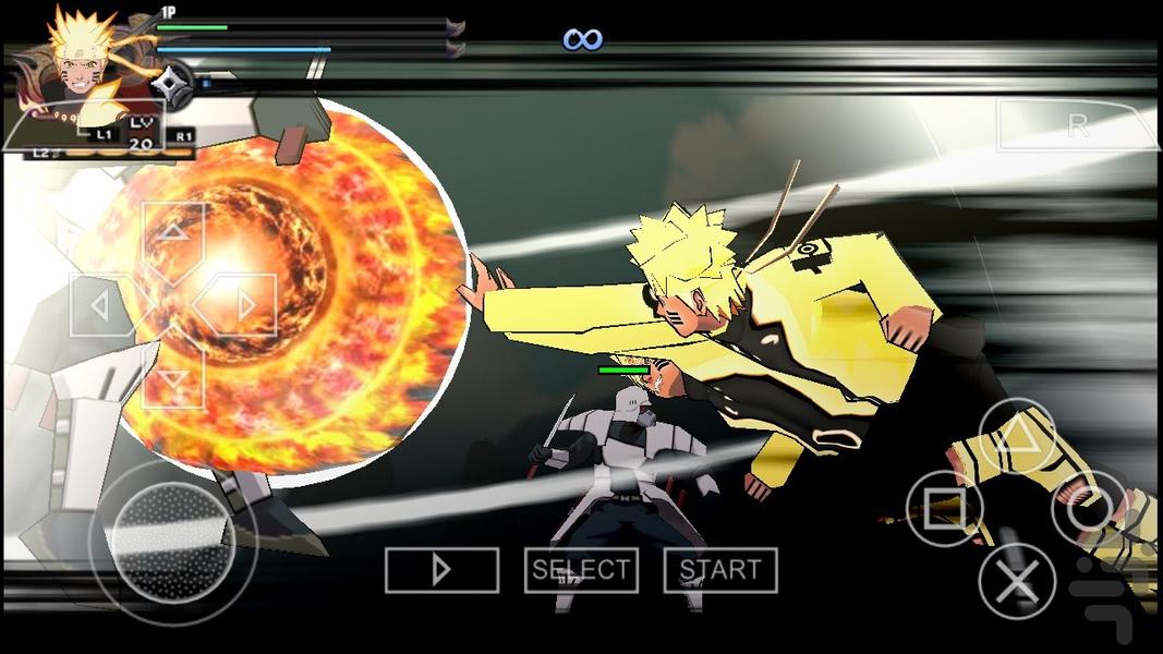 Naruto Shippuden -Legends Akatsuki - Gameplay image of android game