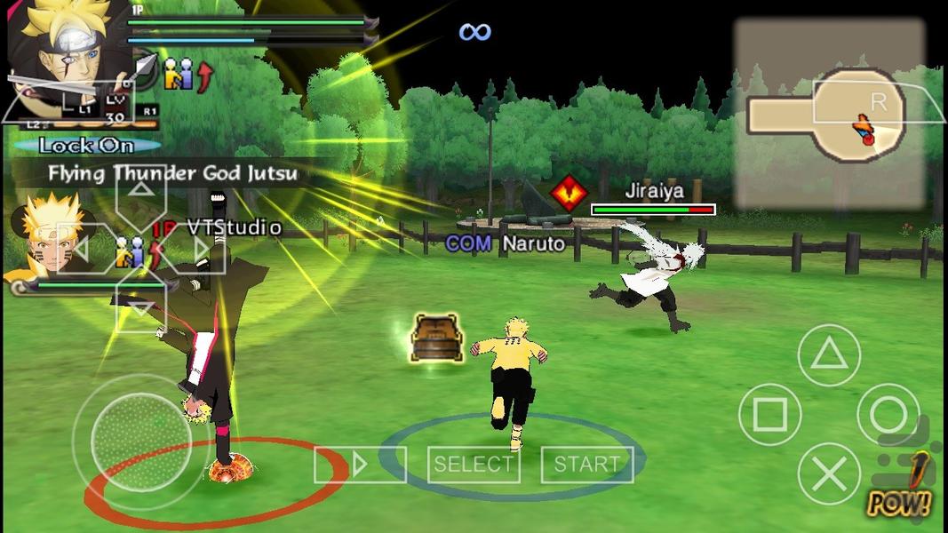 Naruto Shippuden -Legends Akatsuki - Gameplay image of android game