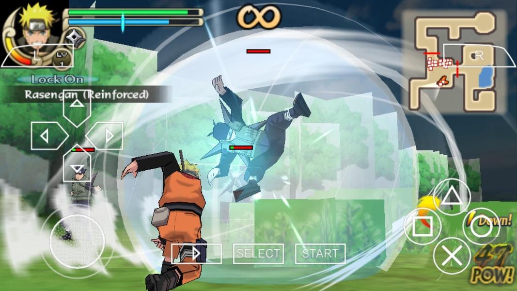 Naruto Shippuden - Ultimate Ninja - Gameplay image of android game