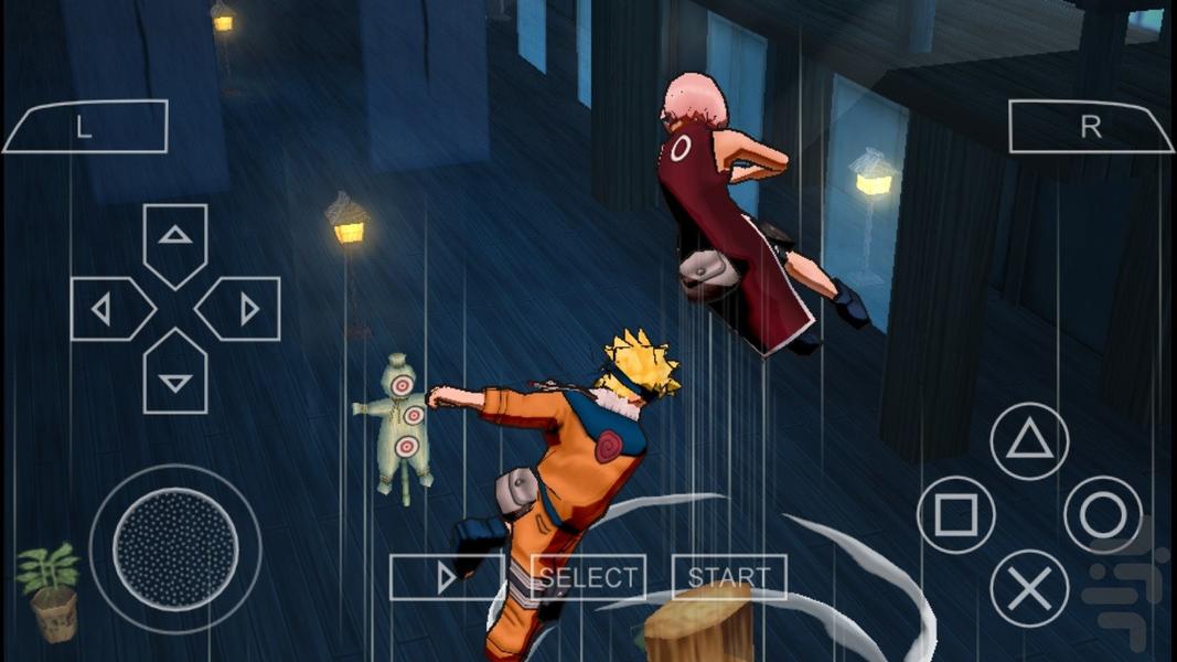 Naruto Shippuden-Narutimate Accel 3 - Gameplay image of android game