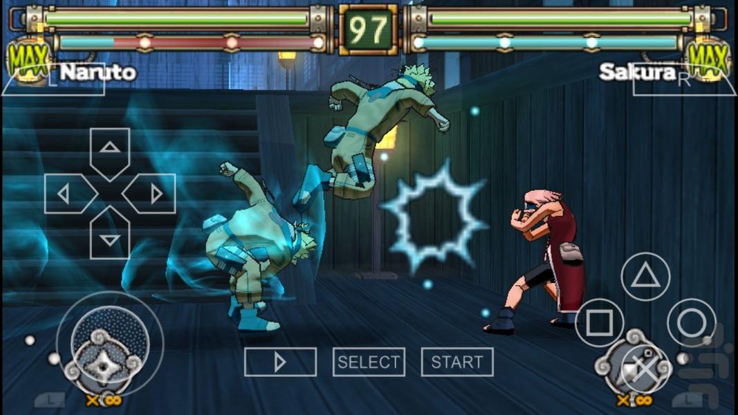 Naruto Shippuden-Narutimate Accel 3 - Gameplay image of android game