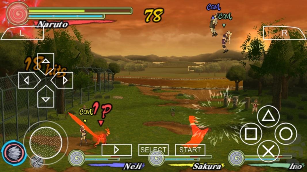 Naruto Shippuden ۳ - عکس بازی موبایلی اندروید