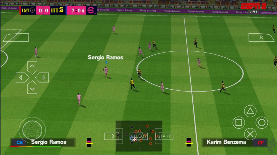 دونفره eFootball 2024 - Gameplay image of android game