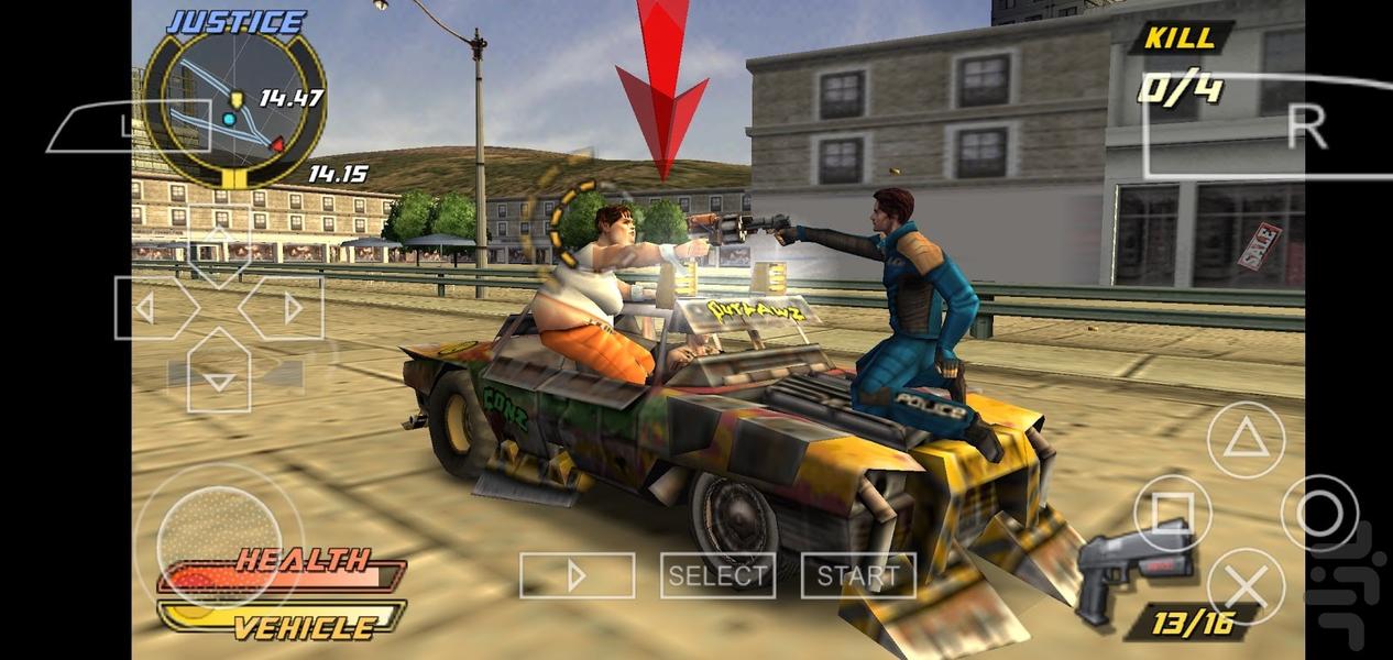 Pursuit Force Extreme Justice - Gameplay image of android game