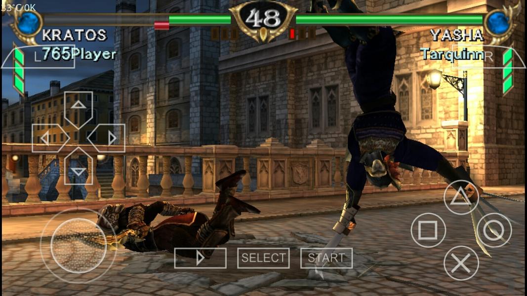 بازی دونفره مبارزه ای Soulcalibur - Gameplay image of android game