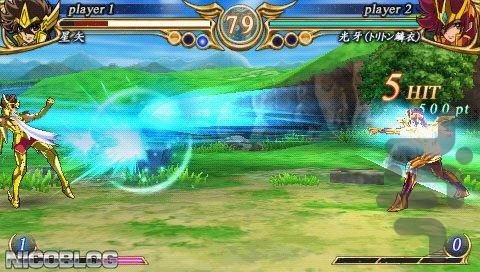 Saint Seiya Omega - Ultimate Cosmo - Gameplay image of android game