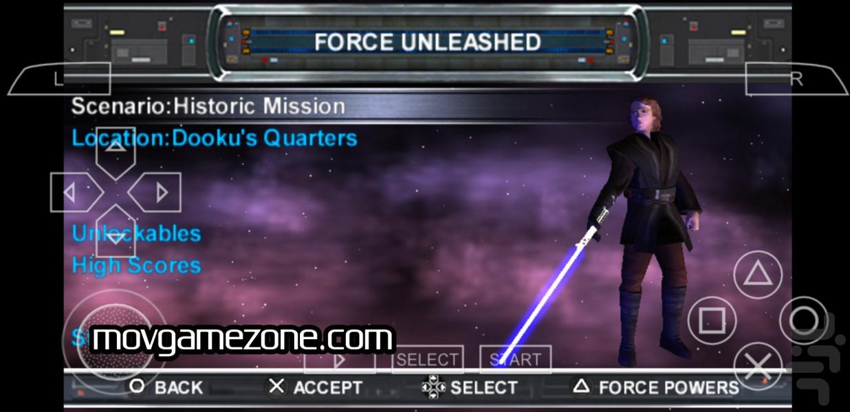Star Wars - The Force Unleashed - Gameplay image of android game