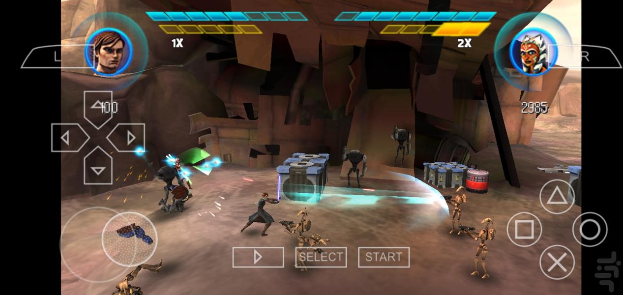 Star Wars The CIone Wars - Gameplay image of android game