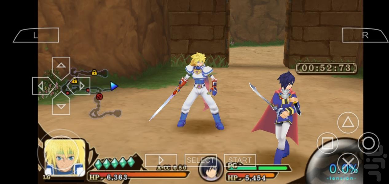 Tales of The Heroes - Gameplay image of android game