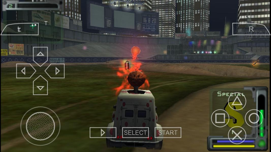 بازی دونفره ماشین جنگی Twisted Metal - Gameplay image of android game