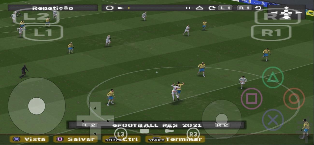فوتبال جام جهانی 2026 ویژه PS2 - Gameplay image of android game