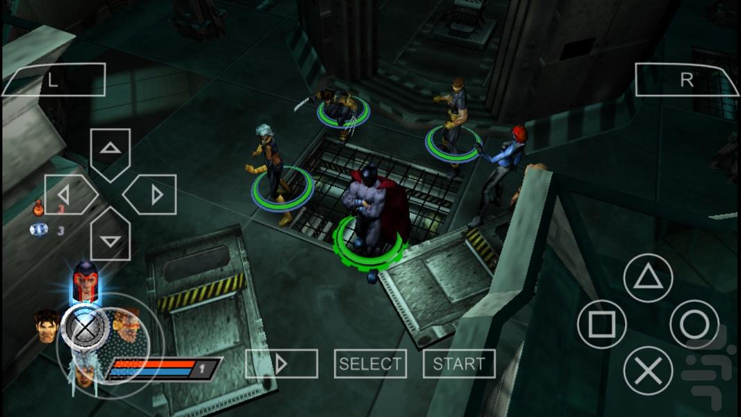 بازی دونفره X-Men Legends II - Gameplay image of android game
