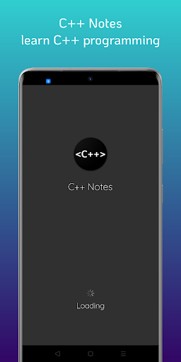 C++ Notes - Image screenshot of android app