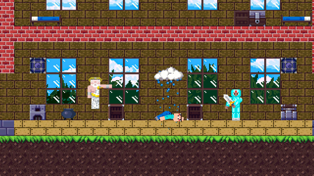 Noob vs Pro 5: Herobrine - Gameplay image of android game