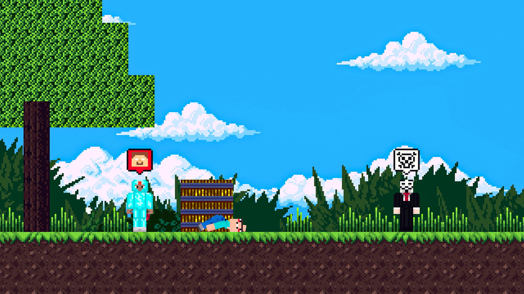 Noob vs Pro 5: Herobrine - Gameplay image of android game