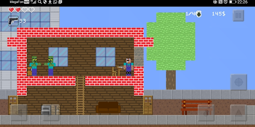 Noob vs zombie: Shooting Game - عکس بازی موبایلی اندروید