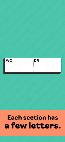 Knotwords - عکس بازی موبایلی اندروید