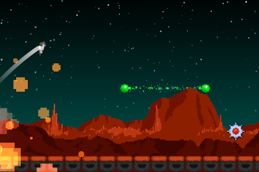 Jupiter Jump - Gameplay image of android game